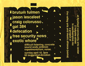 Flywheel flyer 18 Apr 1999