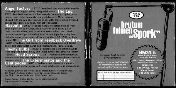 Spork booklet inside